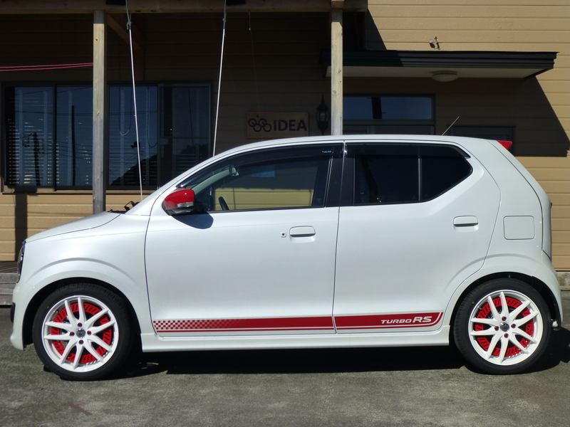 アルトターボRS、更にスポーティーになったねー♫