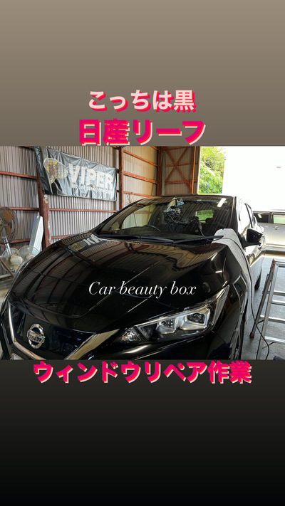 2台のリーフ