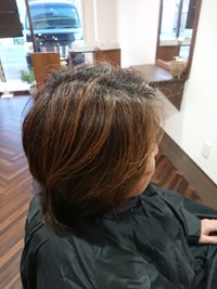 ￥３７４０　(税込)　明るい白髪染め 2021/05/26 20:29:27
