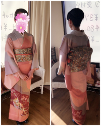 ヘアセット＆着付け☆ 2016/03/18 21:50:50