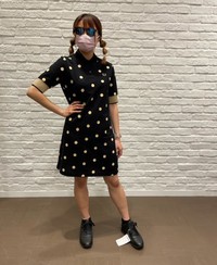 FRED PERRY/SPOT PRINT PIQUE DRESS