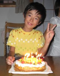 8才の誕生日