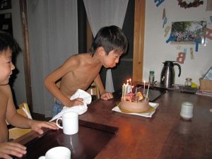長男の誕生日