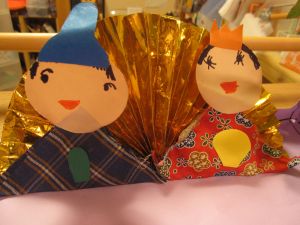 桃の節句に誕生日