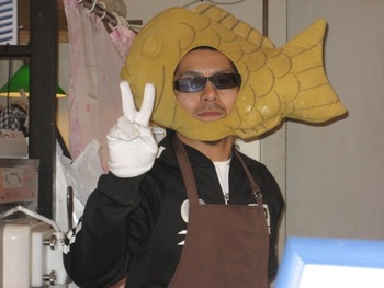 中華街で見つけたタイヤキやさん