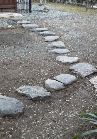 茶室への道。