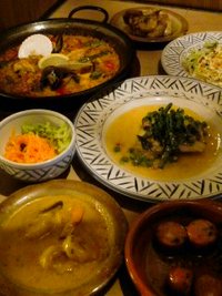 スペイン料理にメロメロ。。苺でノックアウト。。