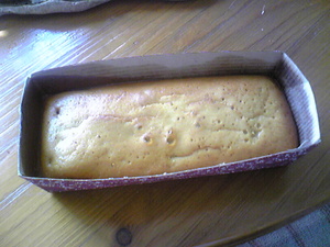 ホワイトデーにオレンジケーキ