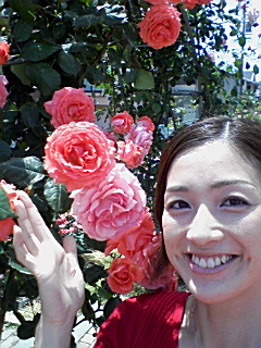 バラ園に行ってきました☆
