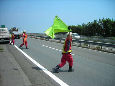 ◎警備員の体験をさせてくれる企業は、浜松の『協和整美』です♪