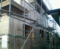 外部工事です。 2009/01/27 19:14:28