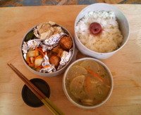 一人でお弁当です 2009/01/28 12:28:40