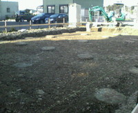 I邸新築基礎工事 2009/03/15 18:42:14