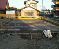 I邸新築基礎工事 2009/03/15 18:47:56
