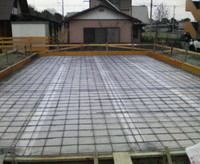 I邸新築基礎工事順調です 2009/03/15 19:05:15