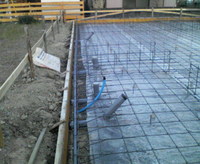 I邸新築基礎工事にて 2009/03/17 21:36:29