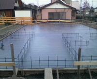 I邸新築基礎工事 2009/03/18 18:43:43