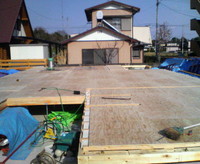 I邸新築床工事にて 2009/03/30 18:42:24