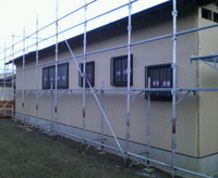 I邸新築外部工事にて 2009/04/15 19:09:55