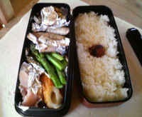 ５月９日のお弁当です。 2009/05/12 19:39:15