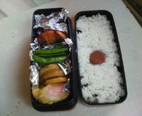 ５月１１日のお弁当です。 2009/05/12 19:46:20