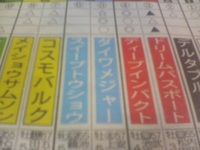 今年最後の夢！