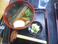 松の実蕎麦！