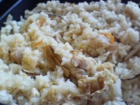 松茸ご飯!!