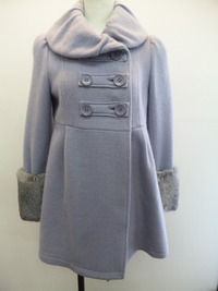 ＳＡＬＥ　blondy LHS 無地ボーダー×ファーコート