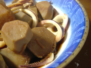 イカと里芋の煮物