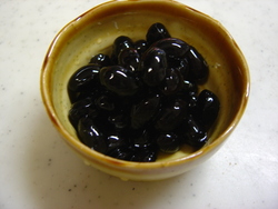 黒豆の煮物