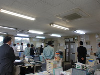 11月13日、営業部朝礼
