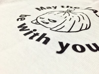 NOT STAFF TEE White 生地
