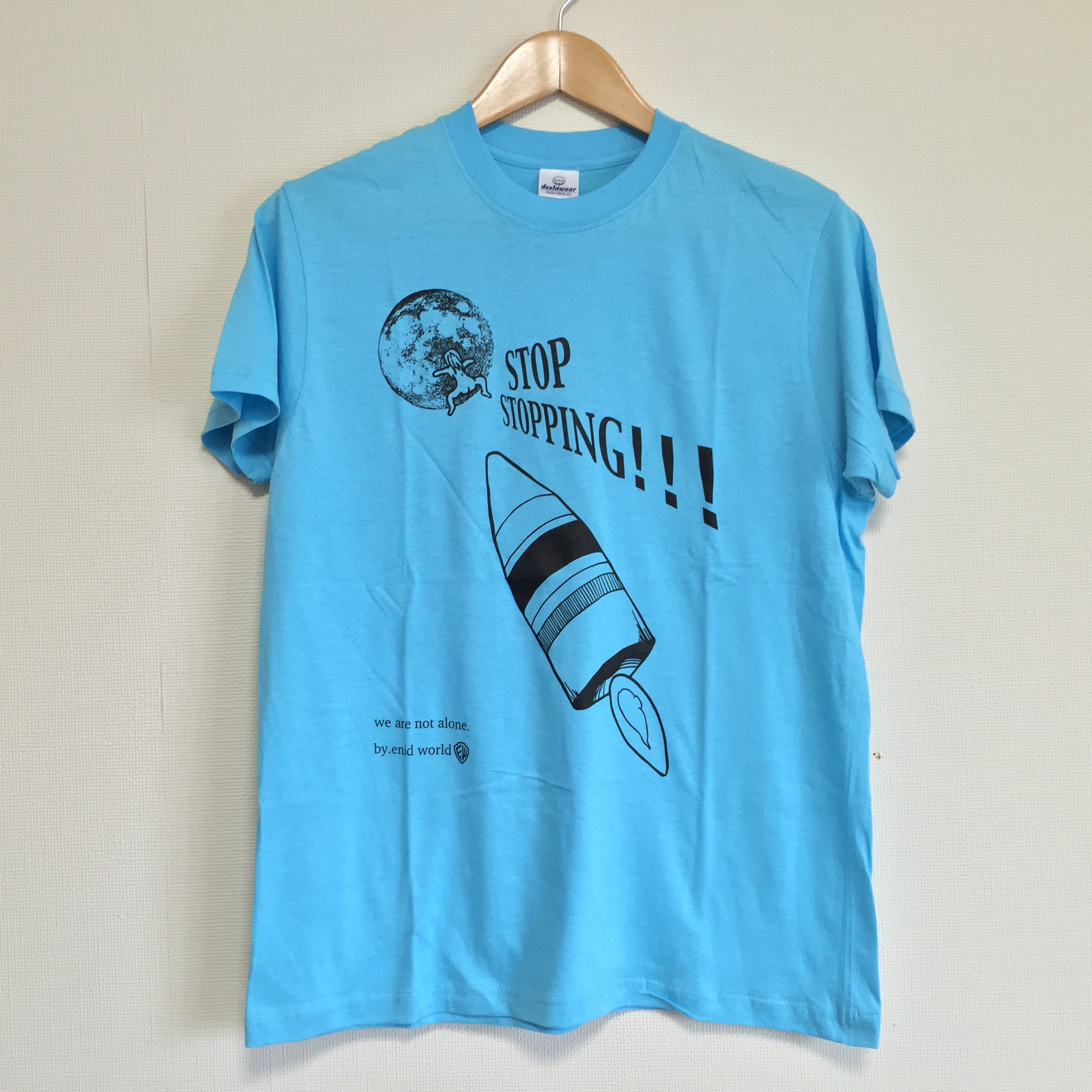 ROCKET TEE Light Blue