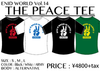 THE PEACE TEE 2015/05/07 19:00:00