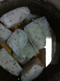 こんにゃく作った