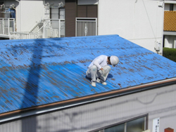 001:「エコカパラ」で作業所のトタン屋根の騒音を解消！