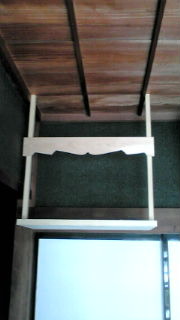 神棚の設置！ 2011/04/08 10:55:18