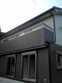 ベランダ手すり！ 2011/08/12 20:09:10