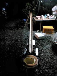 流しそうめん！ 2011/08/17 22:59:32