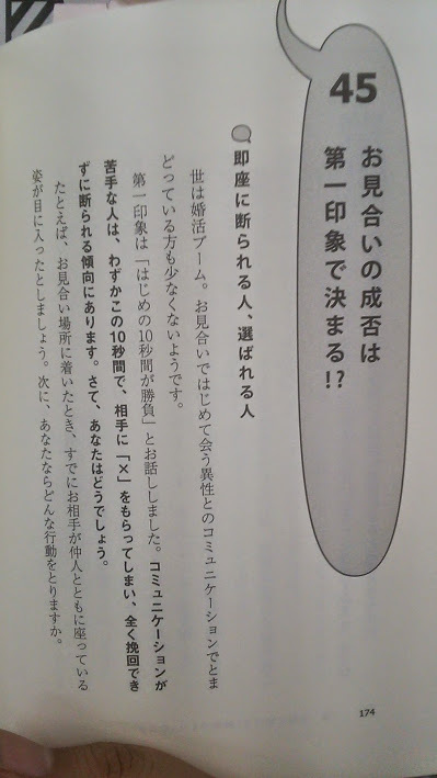お見合いは第一印象