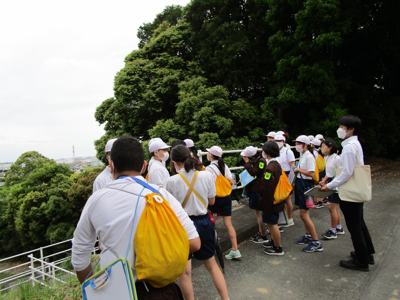 袋井東小学校６年生「歴史探検２０２２」