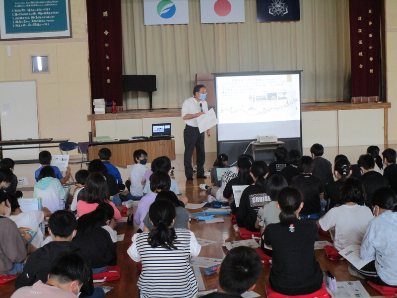 袋井西小学校６年生「歴史探検２０２２」