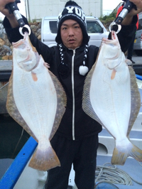 ヒラメ釣り 2014/12/10 18:04:27