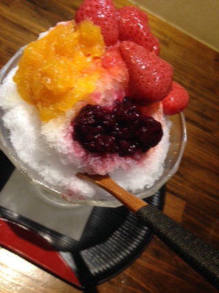 風華　「かき氷」。。。始まりました。