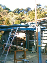 夢の小屋造ってます！！