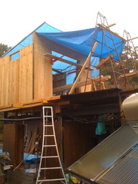 夢の小屋造ってます！！その9 2010/02/26 22:48:57