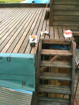 夢の小屋作ってます！！その35