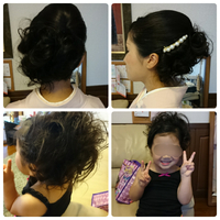 七五三前撮り&結婚式ヘアー&マツエク♪ 2016/07/10 11:35:13