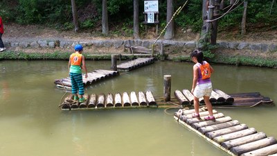 アスレチックに行ってみた
